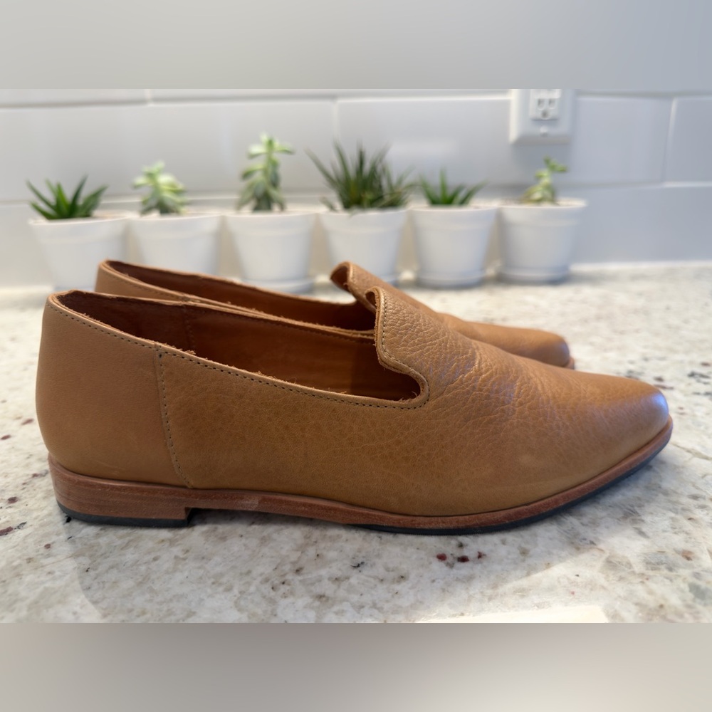 Patina Leather Loafers Cognac Brown |‎ Women's 7